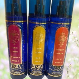 Bath & Body Works Zodiac Collection Fragrance Trio